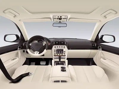 Car interior - infographic element affinity auto dashboard design gradient illustration vector vehicle vehicular wheel