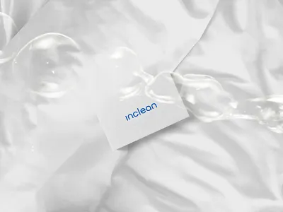 Inclean Brand Identity brand branding business cards clean design logo minimal startup