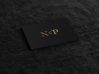 N C Photography logo camera card design logo logotype mockup photography typography