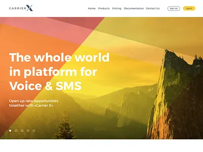Carrier X character developers interface javascript menu platform player sms the best top tutorial ui user ux voice web web 2.0 website whole world world