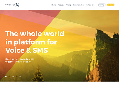 Carrier X character developers interface javascript menu platform player sms the best top tutorial ui user ux voice web web 2.0 website whole world world