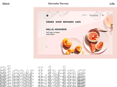 Portfolio WIP art direction branding desktop digital portfolio editorial greenwise market interaction design photography portfolio prop styling publix ui ux web design wip