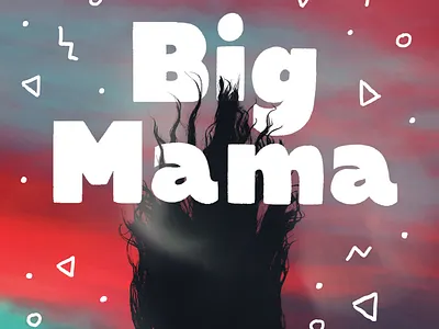 Big Mama Workbook bold bold font book design digital geometric geometric font hand lettering learning lettering letters practice sans serif sans serif sans serif font thicc thickness type typography workbook