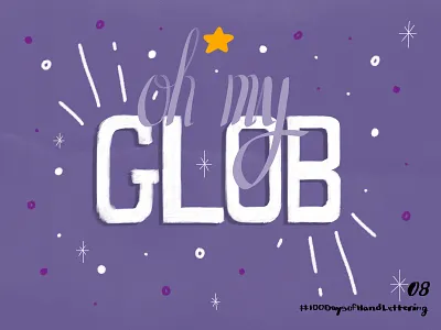 Day 8: 100 Days of Hand Lettering 100daychallenge 100dayproject adventure time animation cartoon cartoon network hand lettering illustration lettering lumpy lumpy space princess princess space princess typography