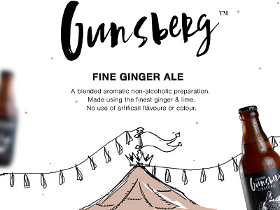 Gunsberg E-mailer branding creative design emailer