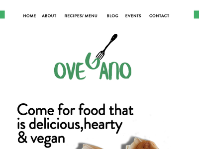 Ovegano branding creative design emailer