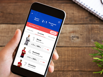 Foosio Rebrand 2017 blue brand football gilroy red