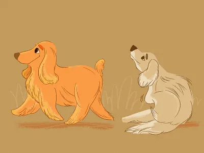 Doggies character character art character concept character design character illustration concept dog flat illustration studies