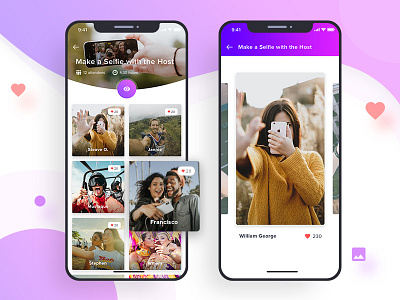 Mobile App Design : Photo Challenge App android app design challenge design flat graphic design ios app design mobile app mobile app design photo app ui ui design user interface