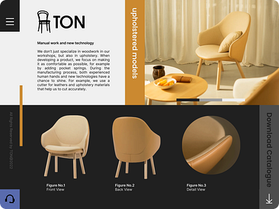 TON Furniture Website brand branding chair design development flat flatdesign furniture graphic design illustration online redesign responsive shop typography ui ux vector webpage website