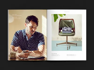 Trumaker - Spring '17 Lookbook editorial fashion lookbook menswear print print design print production