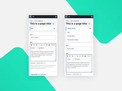 A new Drupal Mobile experience admin admin ui cms configuration content content management content management system drupal drupal admin drupal admin ui experience management mobile new admin ui