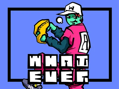 Whatever #2 anyway.fm cover illustration podcast whatever