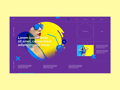 Web Presentation 1 animation app blue branding design flat girl girl illustration graphic grid identity logo template ui ux ux design web website yellow