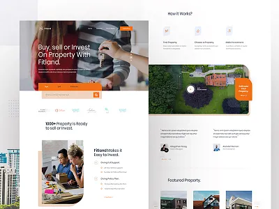 Real_Estate Exploration v3 agency buy concept estimate exprience interface lander landing management minimal property real estate real estate agency real estate branding sell typography ui visual web website