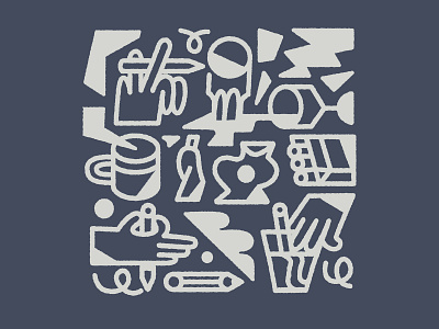 Drink n draw branding design doodle illustration linework vector