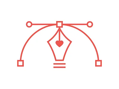 Design Love graphic design graphic design heart love pen tool vector