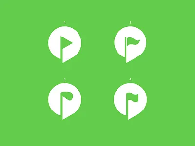 TeeUp ape app branding clean design flat geometric golf golf logo graphic design icon icons illustration illustrator logo logotype minimal simple social vector