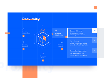 Proximity blue geometric design layout line micro stat store toggle ui underline