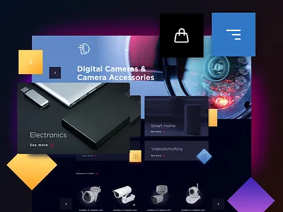 Online Store design ios landing page page ui ui ux ux web