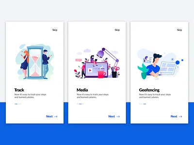On boarding Experience clean creative design studio inspire uxd on boarding shikha gupta ui ux uxd technologies walkthrough