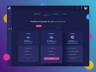 Payment Plan UI dark background dark blue darkui invision invision studio invisionstudio payment plan payment plans payment ui ui ui ux ui ux design ux design