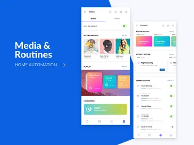Media & Routines clean design studio inspire uxd latest media routines shikha gupta ui ux uxd technologies