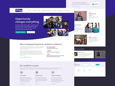 Website redesign design landing page ui user experience web website