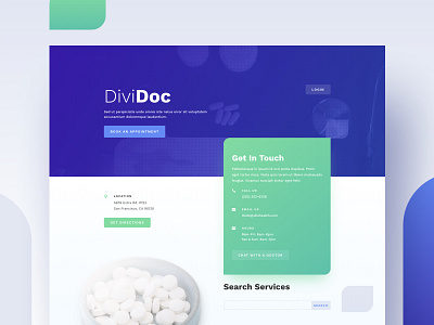 Health Clinic Layout - Landing | Divi clinic creative doctor who emergency healtcare health hospital landing page layout medical medicine minimal theme theme design treatment web website wordpress