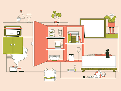 Kitchen/Living room