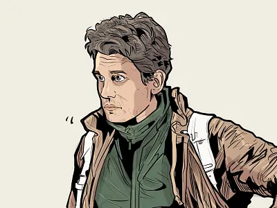 Dirty John color drawing illustration ink ipad pro john mayer procreate