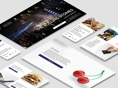 Hotel & Gaming branding clean design edgy frontend fun illustration mobile ui ux vector website