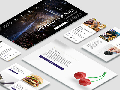 Hotel & Gaming branding clean design edgy frontend fun illustration mobile ui ux vector website