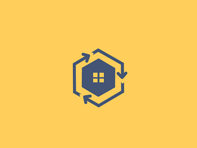 Real Estate Icon Design branding circular logo creative design flat graphic ico logotype icon icon a day icon animation icon app icon artwork logo logo 3d logo a day logo alphabet logo animal logo animation logo design logo logodesign