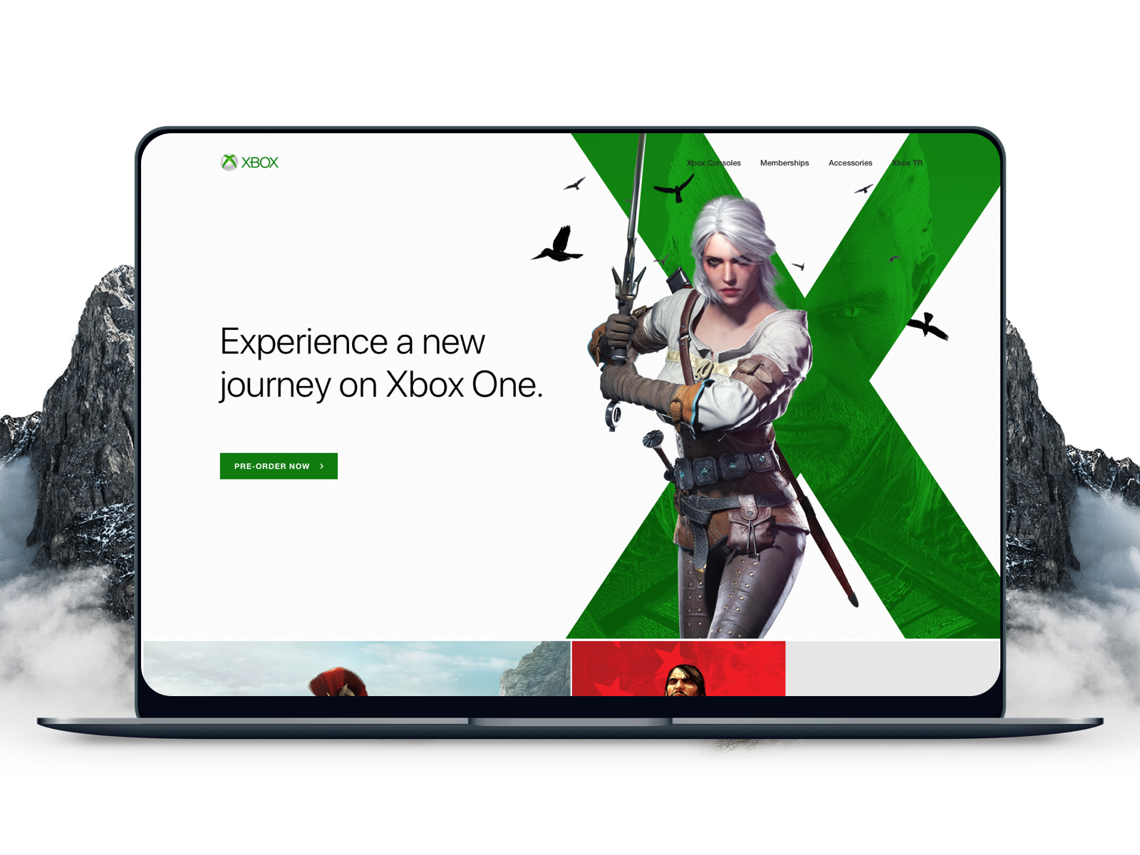 Example of Xbox Marketing Campaign Web Site