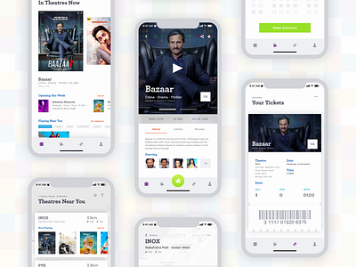 Flickbay Booking App app app branding branding flat ios movie app movie booking ticket app ticket booking ticket design ui ui ux user experience user experience design user inteface user interface user interface design ux ux design