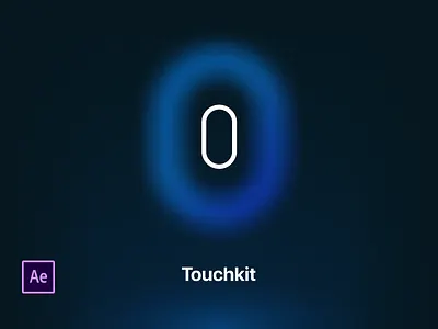 Touchkit - Free AE Interaction Kit after effects after effects free after effects template clean dark free freebie interactions motion touch ui ux
