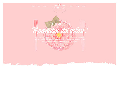Cake Shop Template bootstrap4 clean design modern template ui