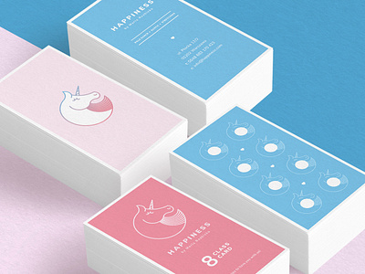 HAPPINESS Branding branding happiness happy logo logotype unicorn