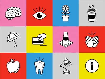 G9 icons icon set icons illustrator