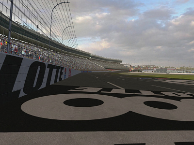 Charlotte Motor Speedway for NR2003 3d modeling charlotte motor speedway modding nr2003 textures video game