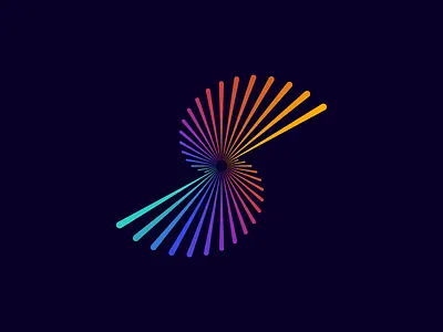 Spectrum branding clean design flat geometric graphic design icon icons illustration illustrator lettermark logo logotype minimal simple spectrum vector