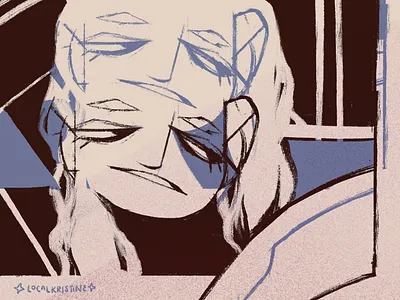 oh no dread illustration mental health tired