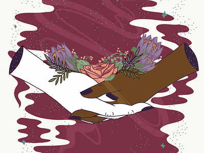 The Lovers | Tarot Ilustration adobe illustrator design digital art illustration vector