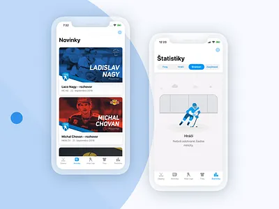 Tipsport League #3 fantasy league fantasy sports goodrequest hockey ice icehockey interface design league mobile mobile app mobile app design mobile design smarttv sport tv design ui uiux ux