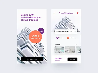 Real Estate Concept agency app app concept design design app inspiration interaction landing page minimalist ui ui design ui ux ui ux design ui ux designer ux ux design ux designer web web design web design agency
