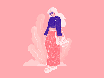 👀 Watching for pickpockets barcelona character illustration illustrator ipad pro memories pickpockets procreate spain storytelling woman