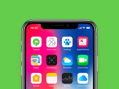 TeeUp app icon app branding clean design flat geometric golf golf logo graphic design icon icons illustration illustrator logo logotype minimal simple social vector