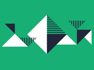 Playing around with shapes green random randomize randomness shapes