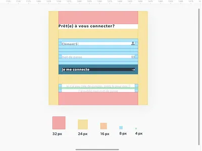 📏Login Screen User Interface Design graphiste ui ui design user interface design user interface designer webdesign webdesigner